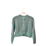 Cardigan corto in cotone