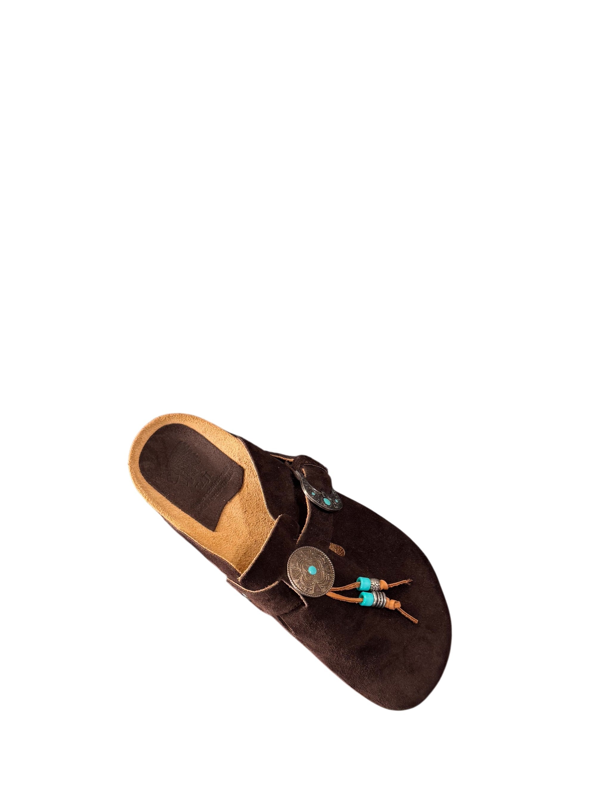 Sabot con fibbia con turchese
